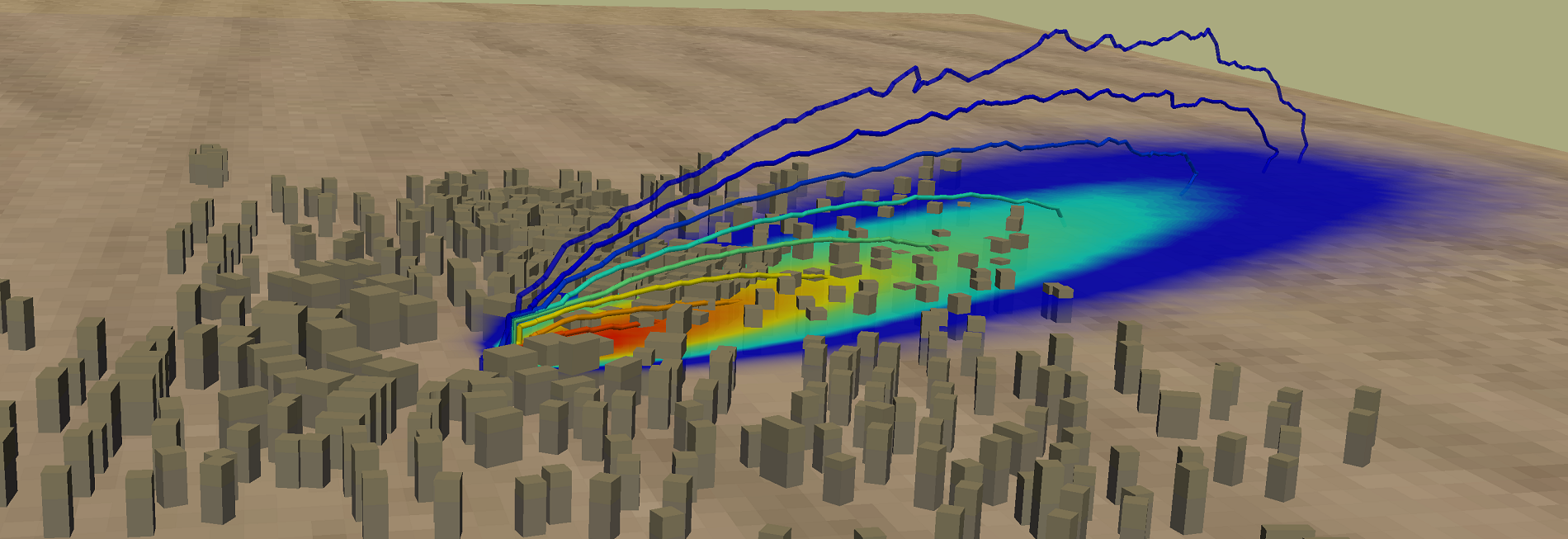 Atmospheric Transport and Dispersion Modeling and measurements